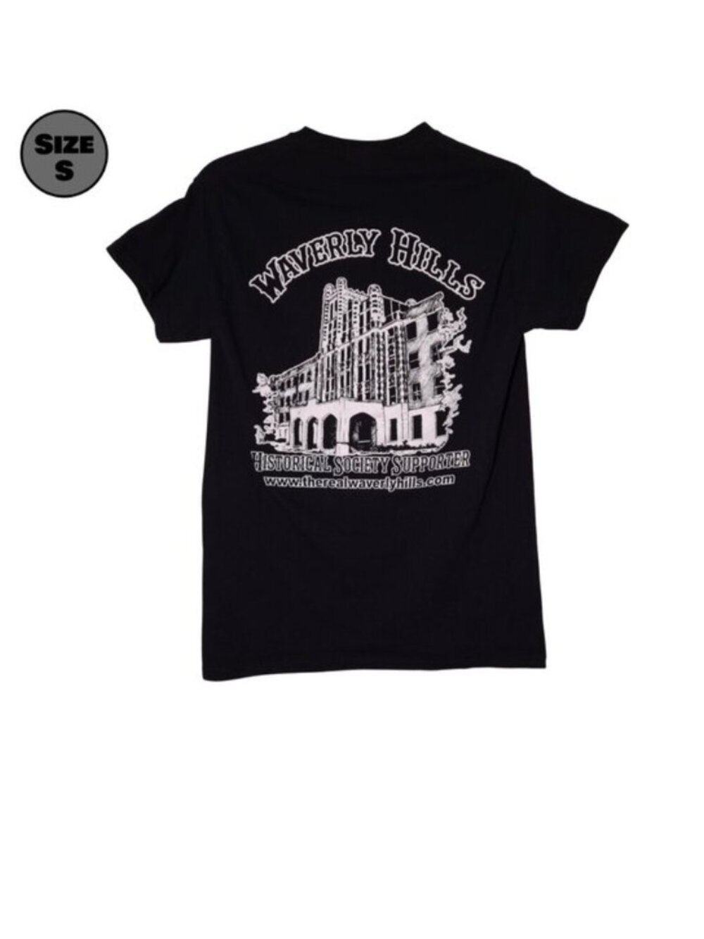 Waverly Hills Sanatorium: Historical Society Supporter USED Shirt (S, Kentucky)